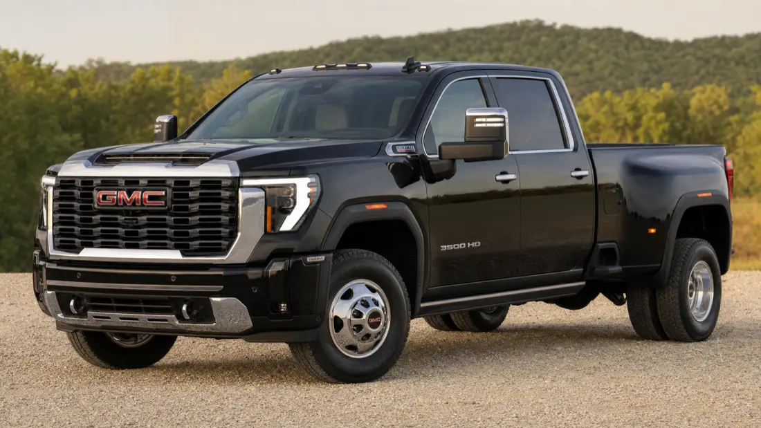 GMC Sierra 3500HD pickup — bed sizes and tonneau cover fitment