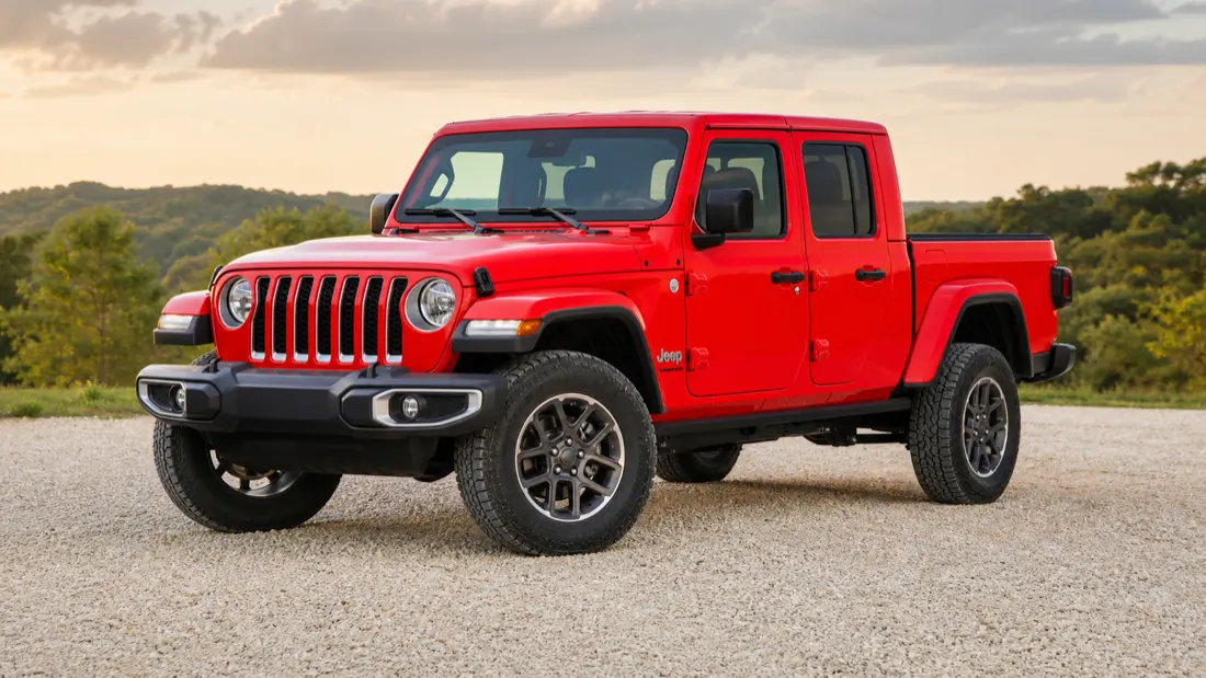 Jeep Gladiator pickup — bed sizes and tonneau cover fitment