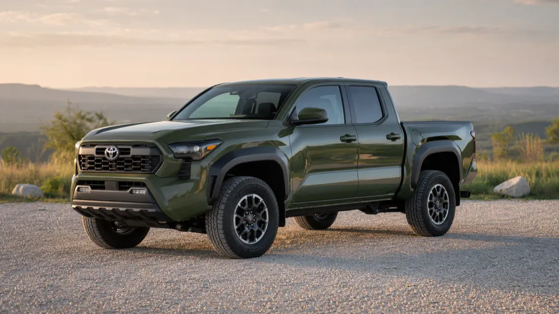 Toyota Tacoma pickup — bed sizes and tonneau cover fitment