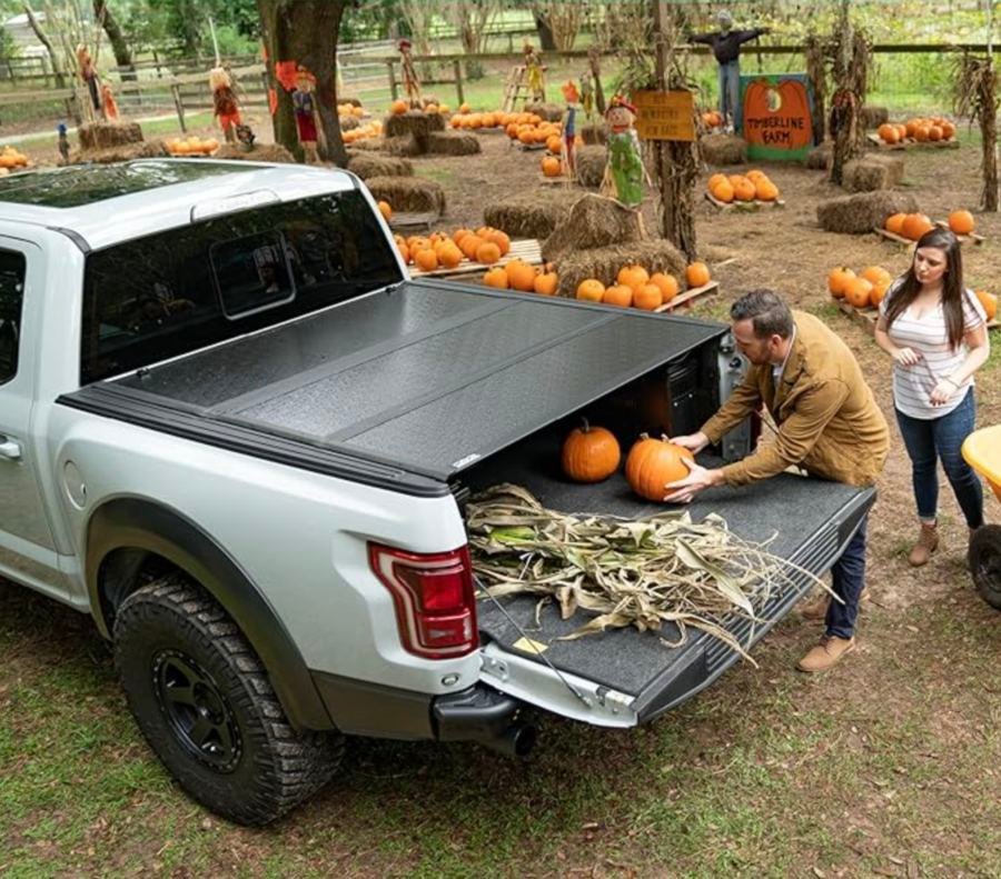 truck and two people truck and two people